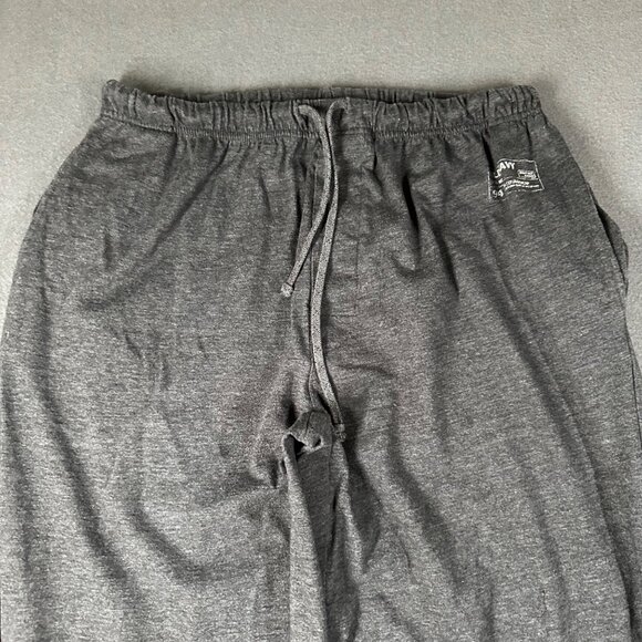 Old Navy Mens Medium Gray Cotton Loungewear Pants Drawstring Waist Pull On - Picture 3 of 6